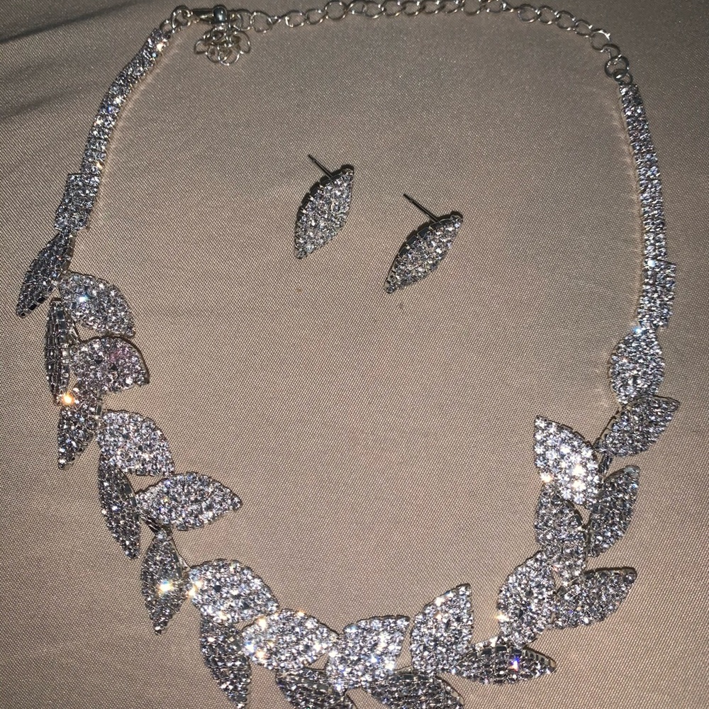 Chocker necklace with earrings . New never worn